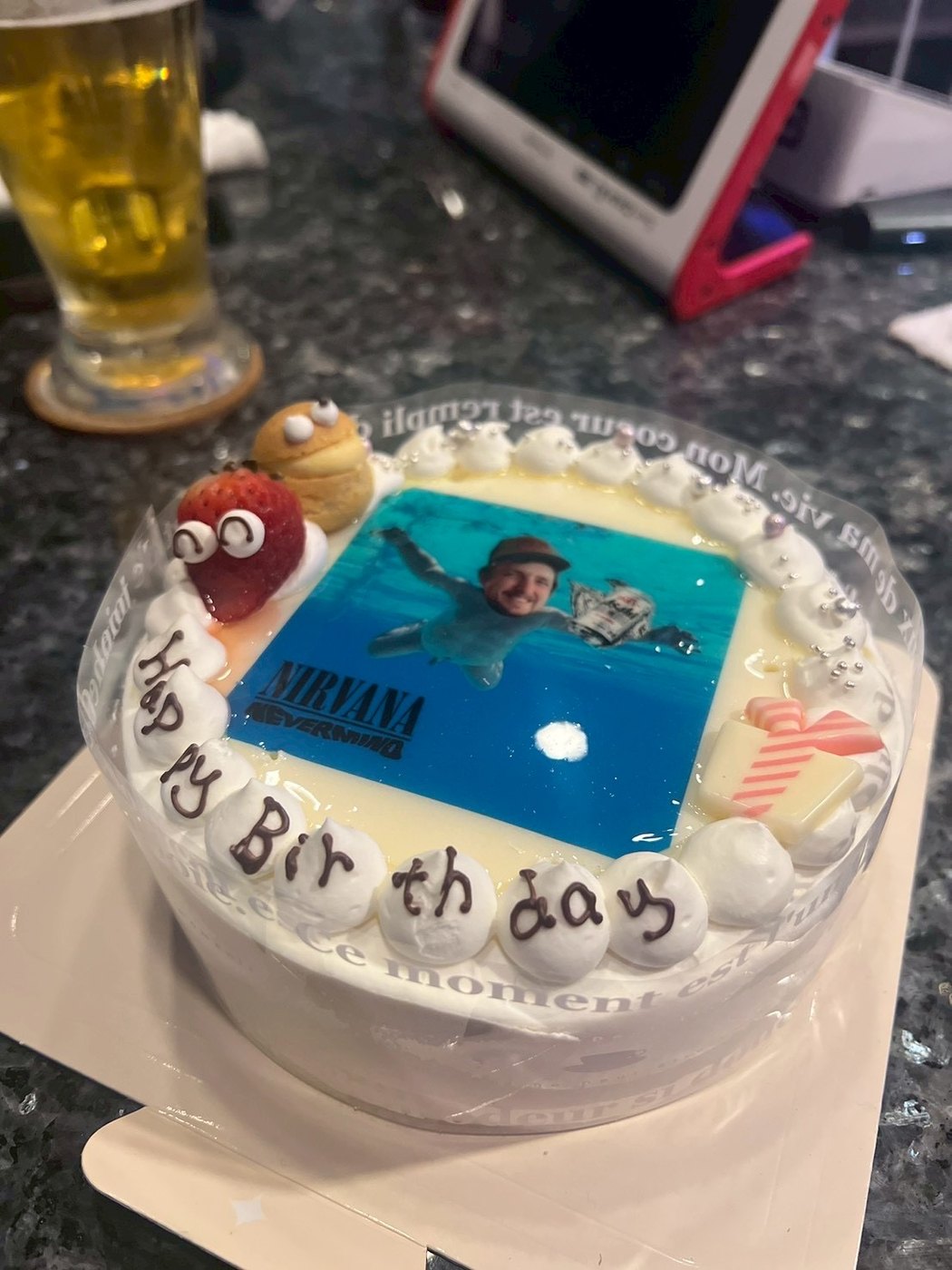 お誕生日のケーキ