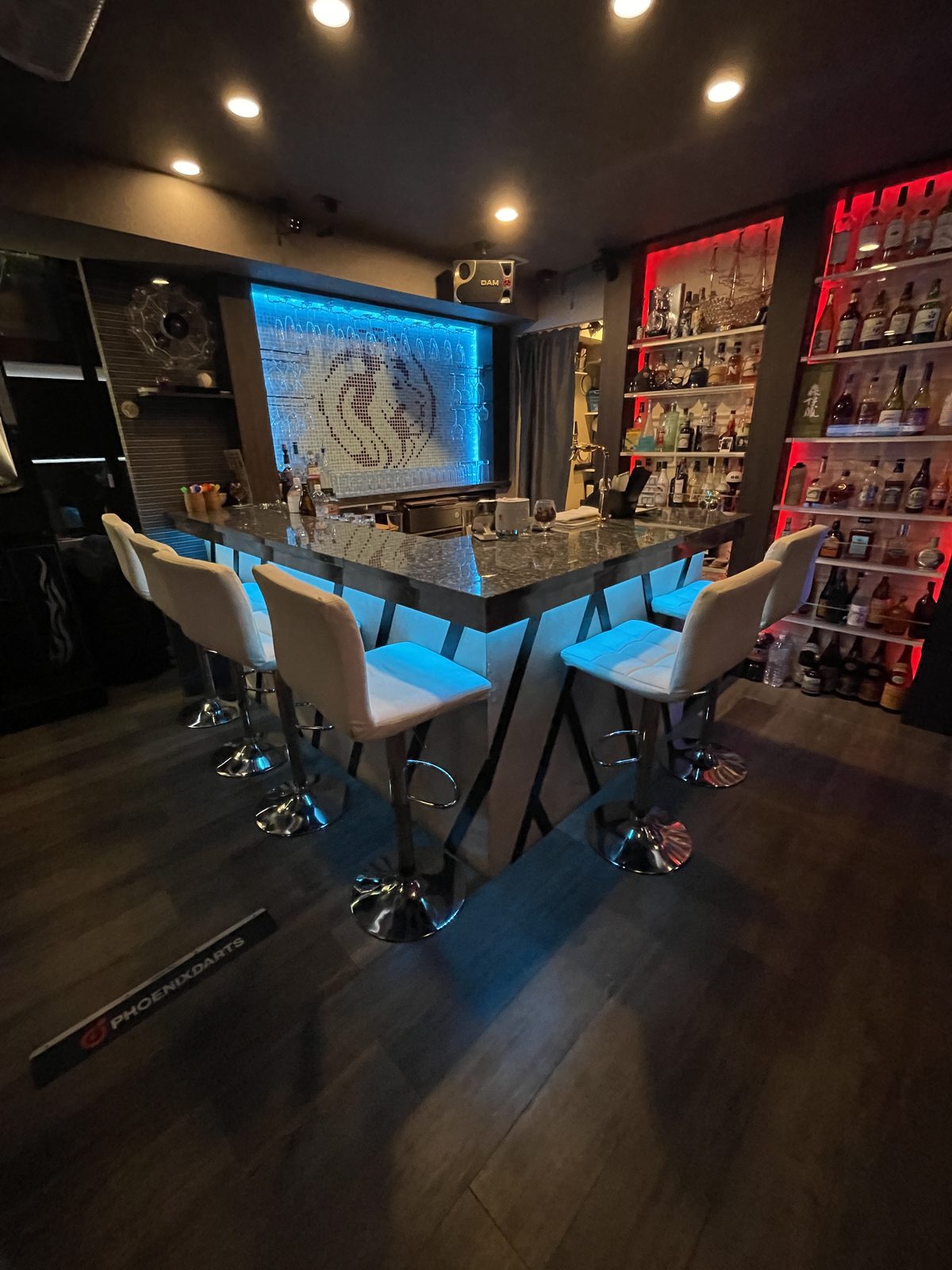 ブルーライオンの店内